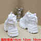 欧货爆款 ins透气增高12cm休闲鞋 14cm老爹鞋 女松糕厚底10cm运动鞋