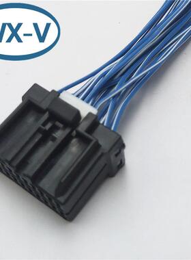 175967-2 线束MX23A18NF1j 汽车防水连接器 JAE型针座插头线