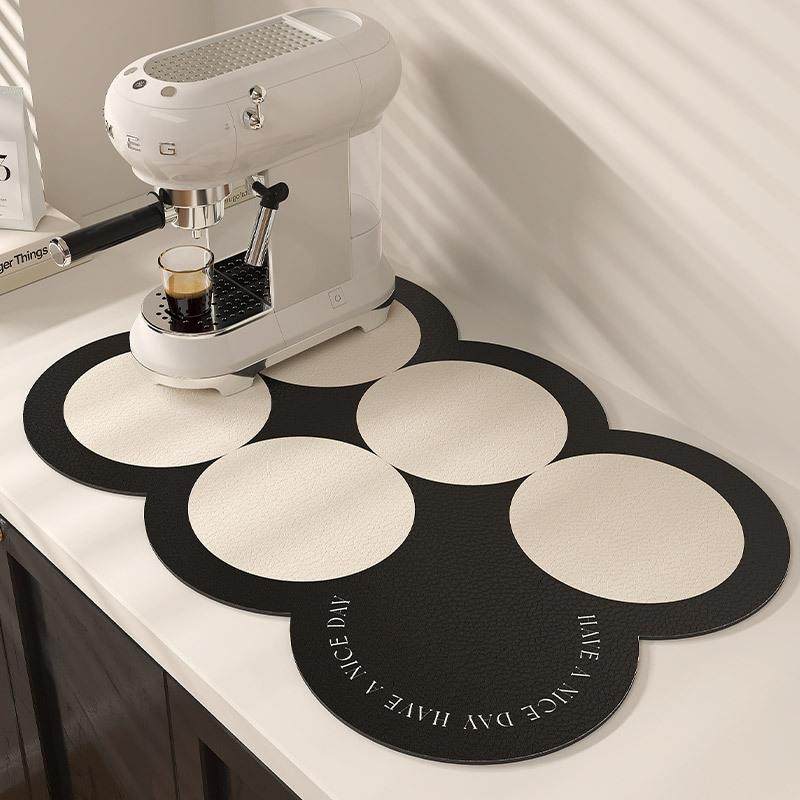 复古氛围感咖啡机垫台面沥水垫吧台吸水垫子厨房餐盘垫桌面餐垫,居家布艺,餐垫,淘宝优惠券,粉丝福利购,淘宝优惠卷
