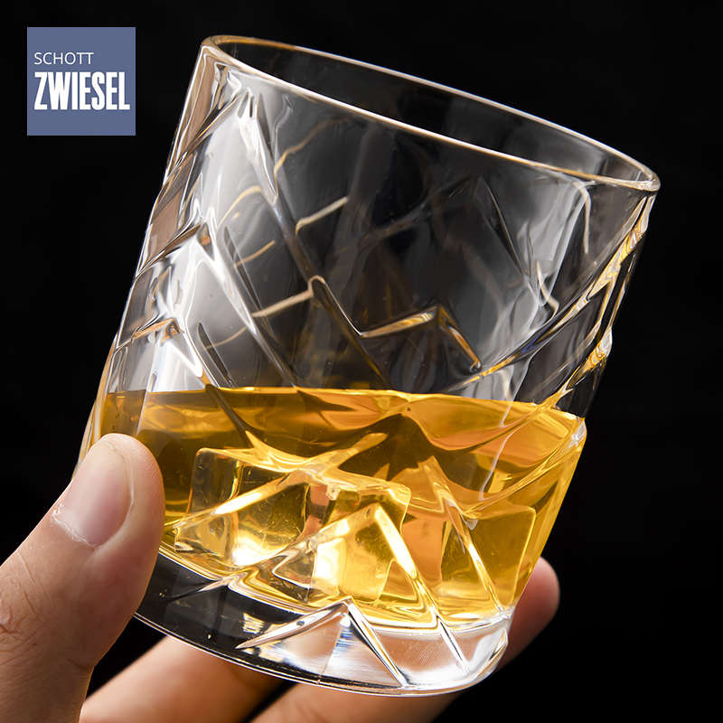 德国进口SCHOTT肖特水晶玻璃威士忌酒杯古典烈酒洋酒杯【2支装】
