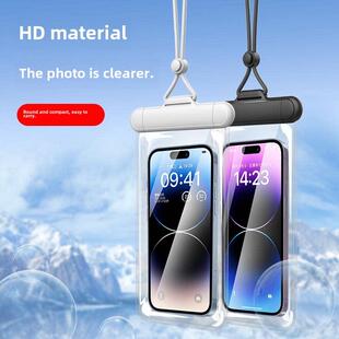 Touch-screen transparent swimming phone waterproof bag