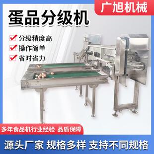 蛋品分选等级设备皮蛋大小重量分选机小型种蛋分选机分级精准度高