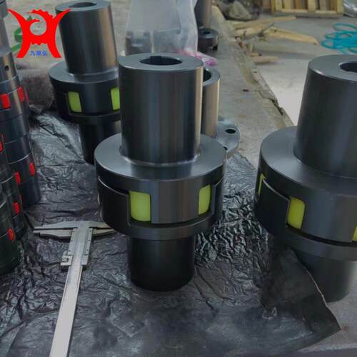 LM45号钢MT弹性垫聚氨酯ML5电机减速机传动件ML 梅花联轴器