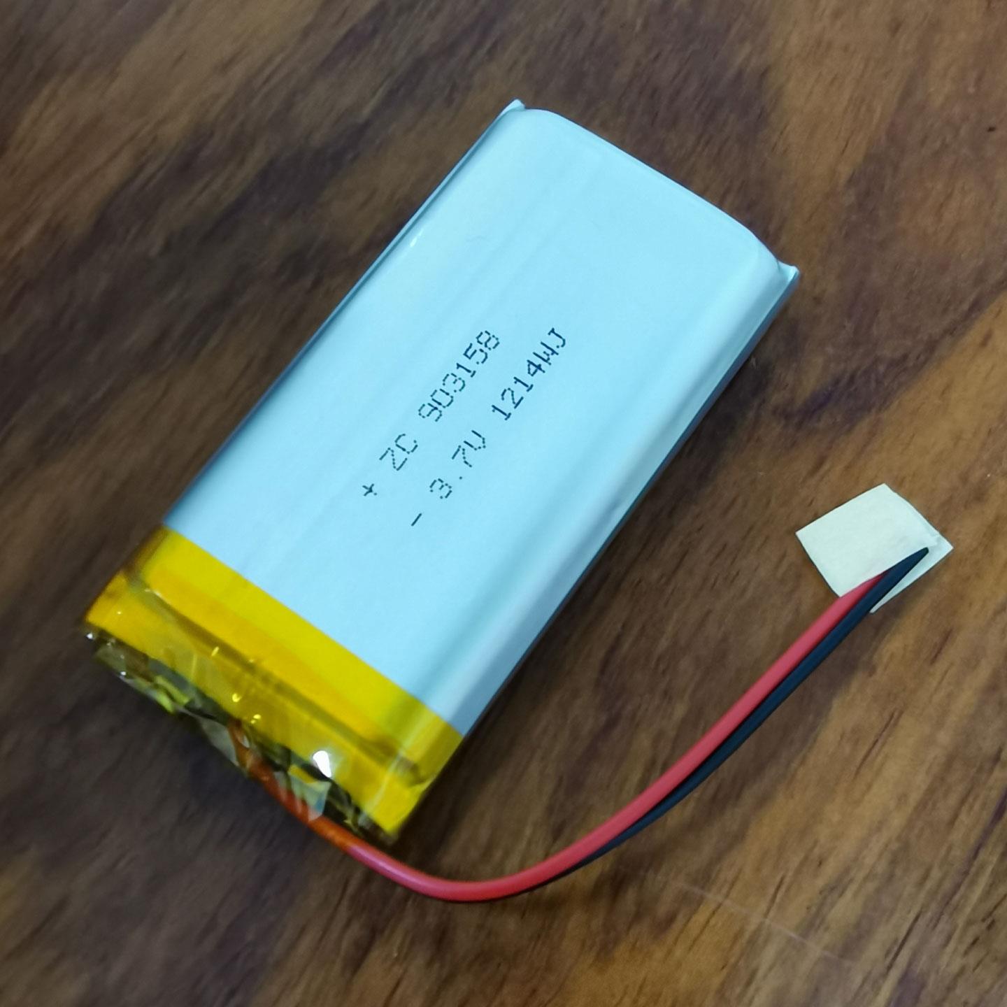 中顺芯903060户外检测仪器903158无线设备软包聚合物锂电池3.7V