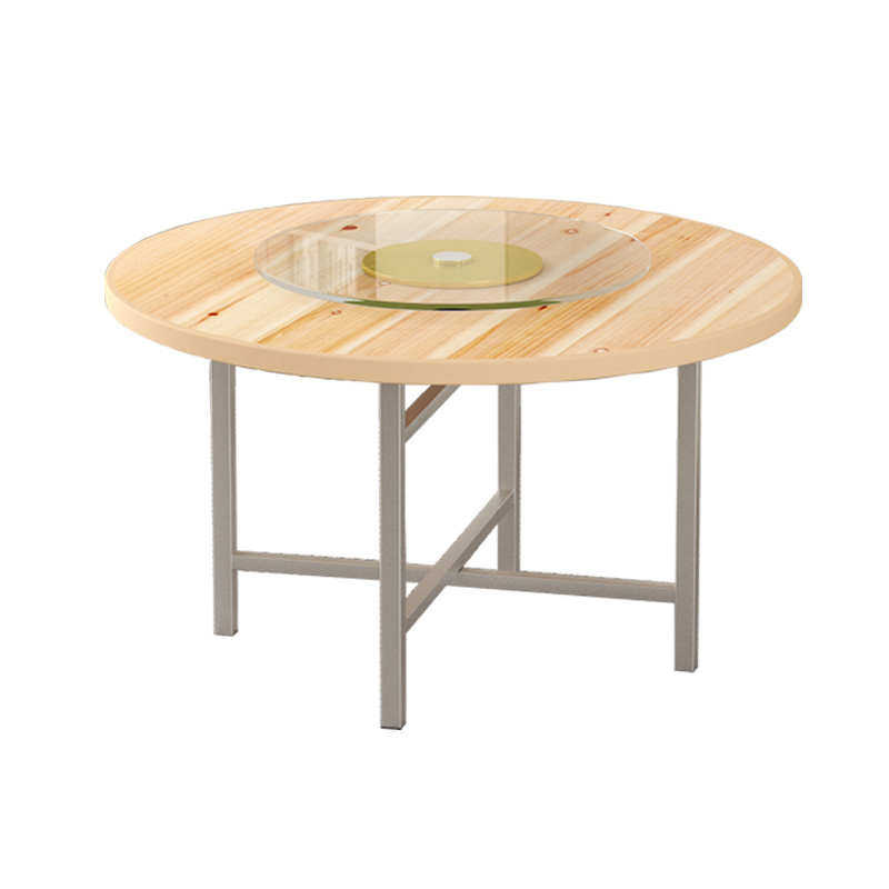 酒店餐桌台面面板家用大圆圆桌圆形加厚实木杉木带转盘子桌面圆桌,住宅家具,板木餐桌,淘宝优惠券,粉丝福利购,淘宝优惠卷