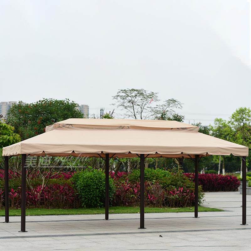 厂家直供单边花园凉亭罗马棚亭雨棚单边罗马棚户外广告排档帐蓬