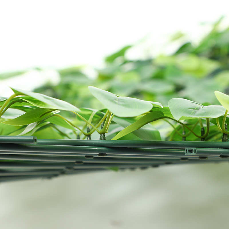 仿真伸缩篱笆栅栏围栏人造塑料假绿植庭院围墙装饰叶子遮挡植物