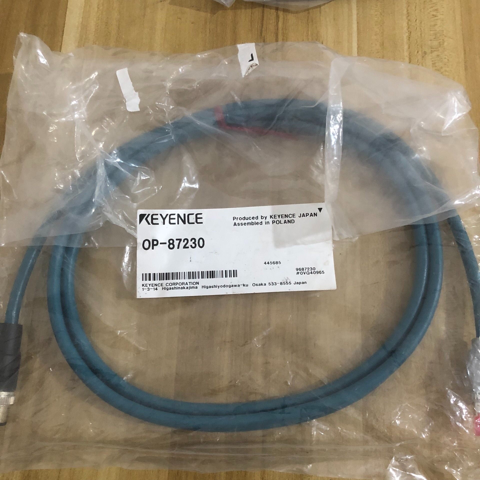 基恩士OP-87230全新原装正品未拆封，实物拍摄！数量一个