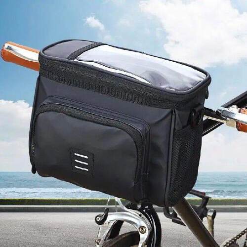 Motorcycle Handlebar Bag Front Trunk Pannier Pack Big