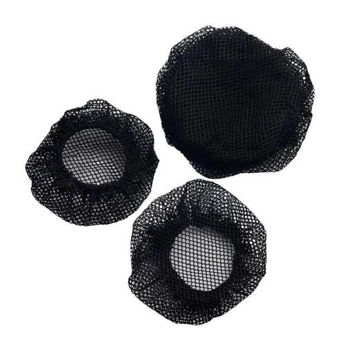 2 Pack Ladies Crochet Mesh Bun Cover Snood Hair Net Dance Ha
