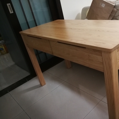 原始原素实木书桌真实使用感受,优缺点评测分析!