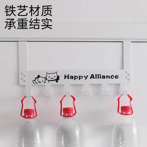 No-drill, traceless door hooks for home use, suitable for ha