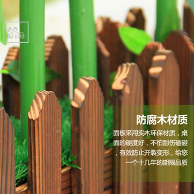 仿真竹子套装饰隔断屏风公司绿植加密塑料假竹子树叶展厅橱窗饰品