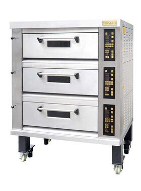 SINMAG新麦三层六盘电烤箱SM2-523H每层两盘烤炉面包层炉