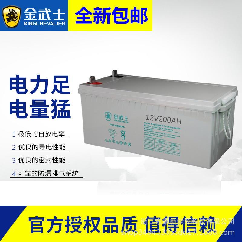 金武士蓄电池PW20012直流