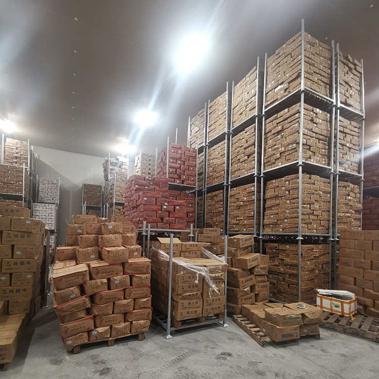 厂家直销镀锌堆垛架方管钢制插入式堆高架承重1吨仓储堆垛货架