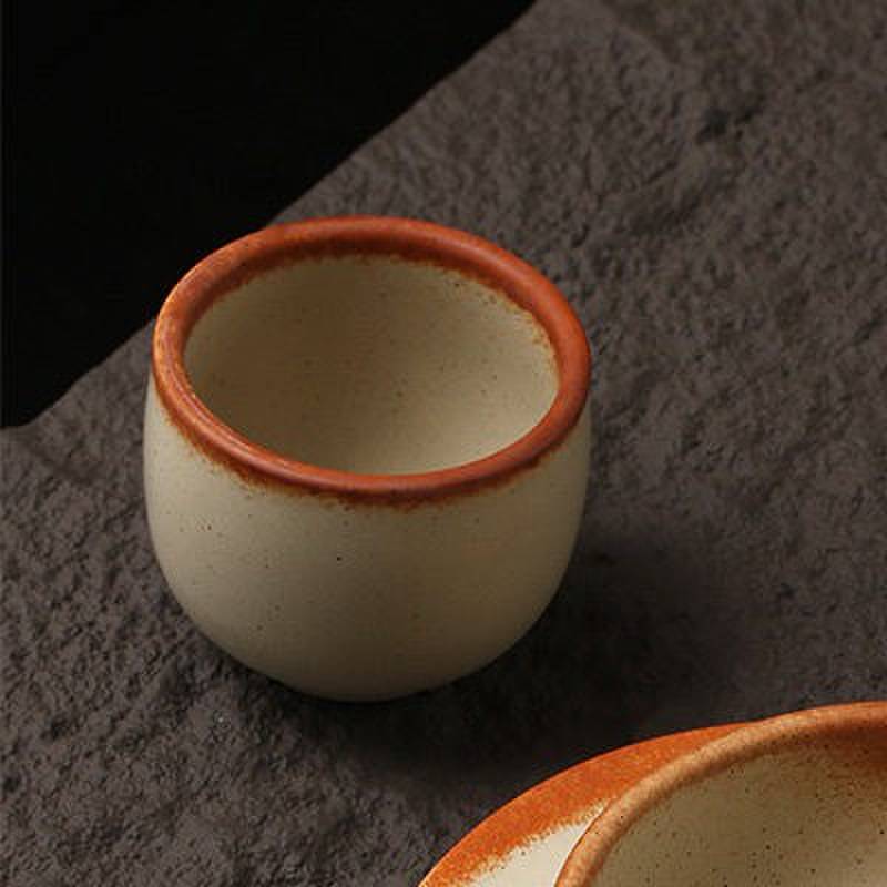 山野风陶瓷餐具云贵川菜餐厅摆台四件套高颜值台面骨碟饭碗茶杯勺