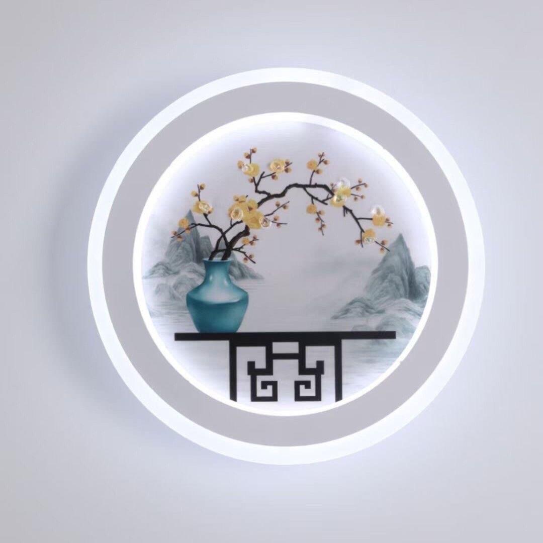 壁灯LED卧室床头壁灯现代简约客厅背景墙灯过道走廊楼梯阳台壁灯