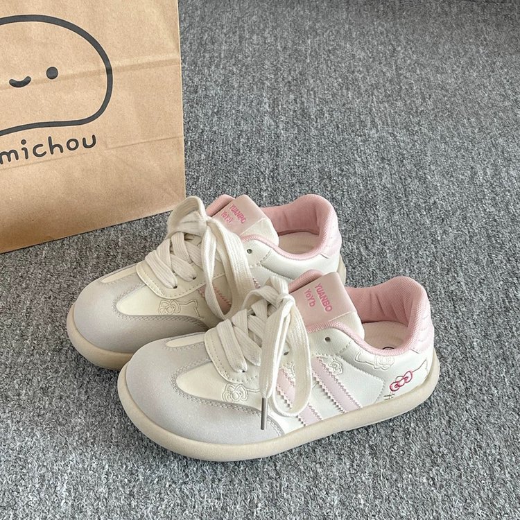 kitty学生休闲可爱厚底老爹鞋