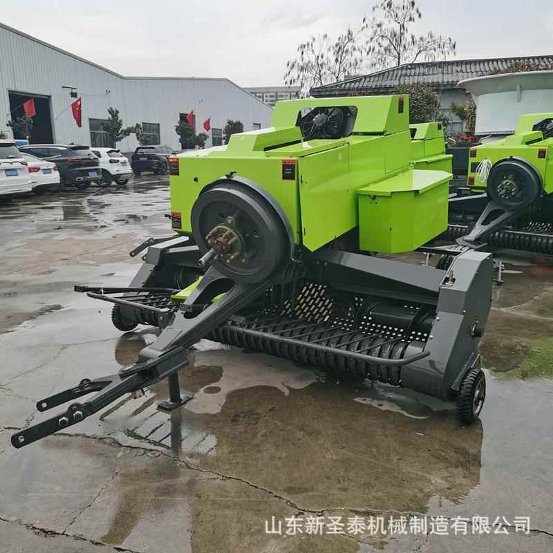华溪玉田方捆粉碎打捆机自动捡拾牧草秸秆捆扎机行走式打捆机