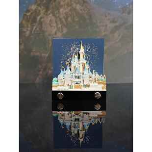 3D立体便签Disney迪士尼周边童话梦幻城堡便利贴创意纸雕建筑摆件