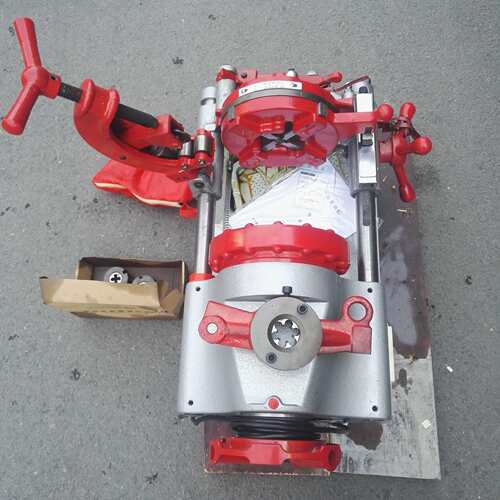 2寸多动能电动气管套丝机镀锌管水管圆钢套丝一体机操作简单