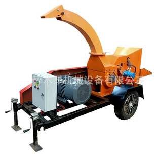 粉碎机木机木机树皮碎木片圆木柴油木材树枝移动式柴油强力园林碎