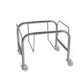 零食白色篮子篮篮子托架超市黄架子物篮底座金属车存放购物店车篮