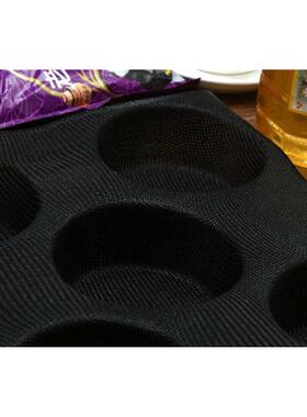 赛百味风味面包模具44*32*4CM硅胶法棍面包模具不沾透气模具