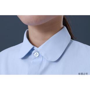 正条纹女短袖 衣女装 职业V修身 大码 工衬作服装 高档职业女白衬领衫
