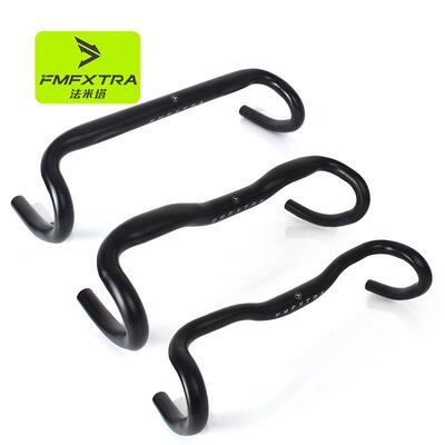 公路自行车车把手赛车龙头31.8mm*420超轻铝合金破风弯把单车零件