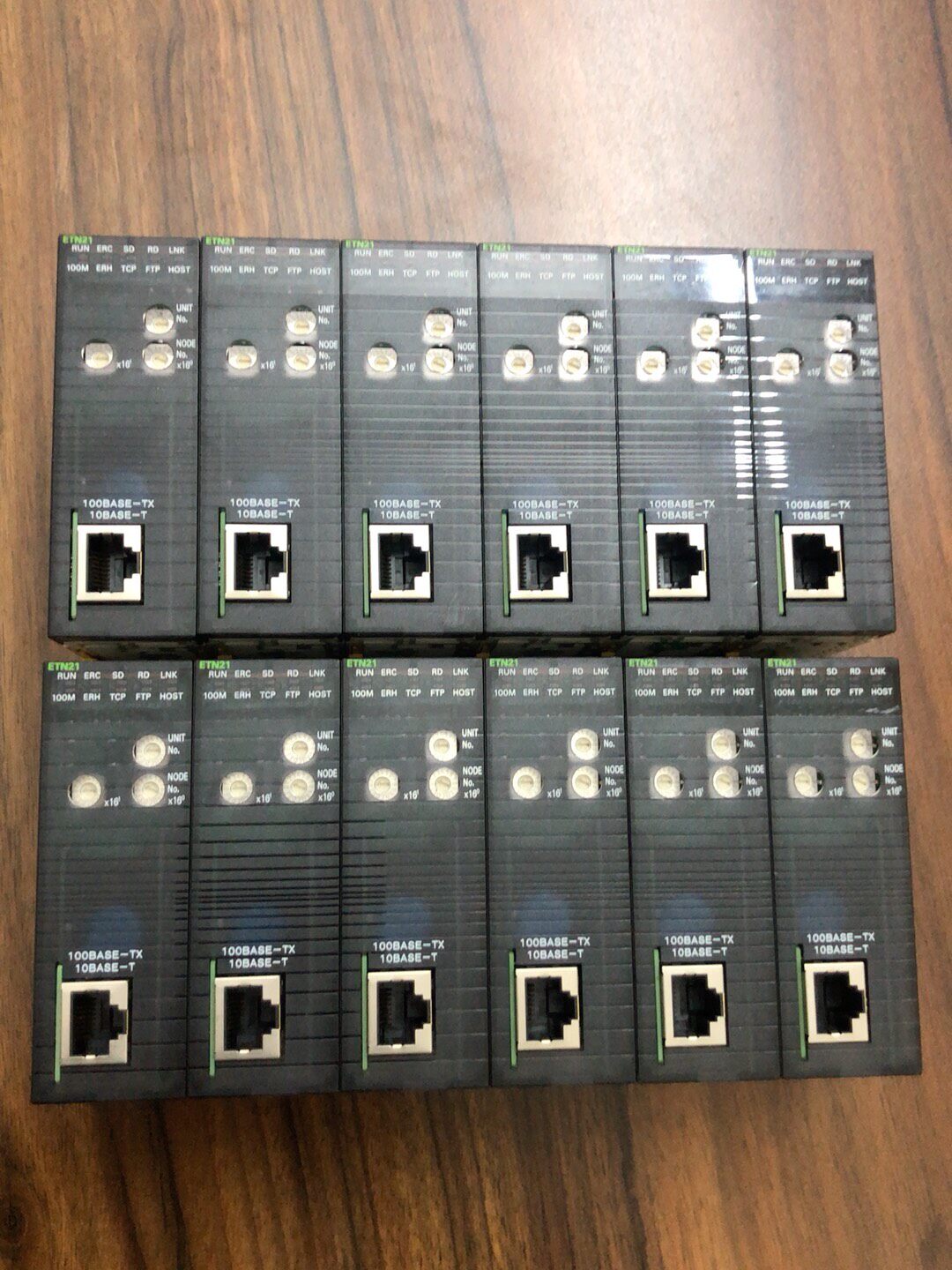 欧姆龙模块CJ1W-ETN21，拆机模块，功能OK，成色充新