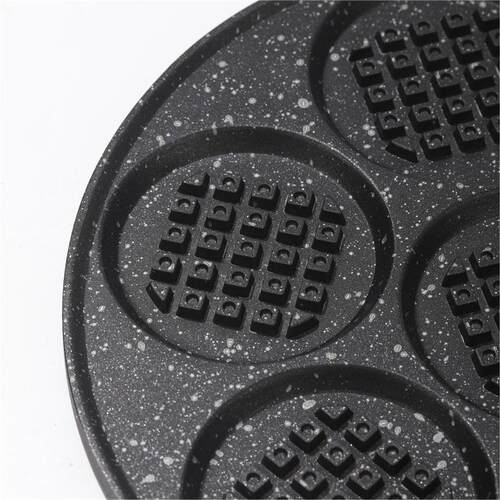 Outdoor Non-Stick Aluminum Alloy Flat Bottom Frying Pan Egg
