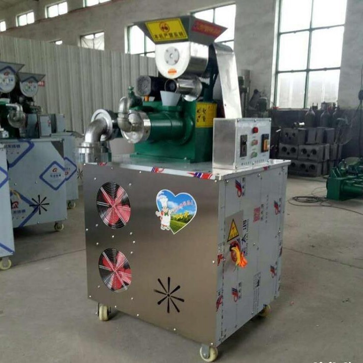 上海全自动玉米面条机自熟冷面机大型米线机钢丝面加工机器商用面