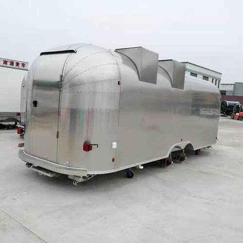 流动麻辣串煎饼果子小吃车酒店厨房设备自驾游住宅房车不锈钢制作