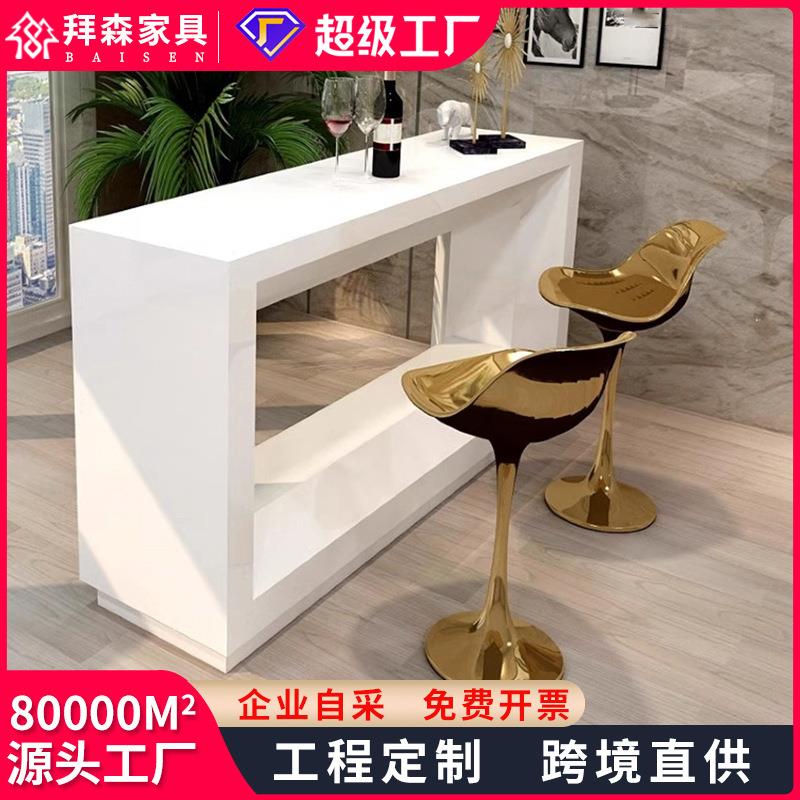 轻奢家用简约现代玄关隔断吧台客厅多功能厨房可移动隔断玄关吧台