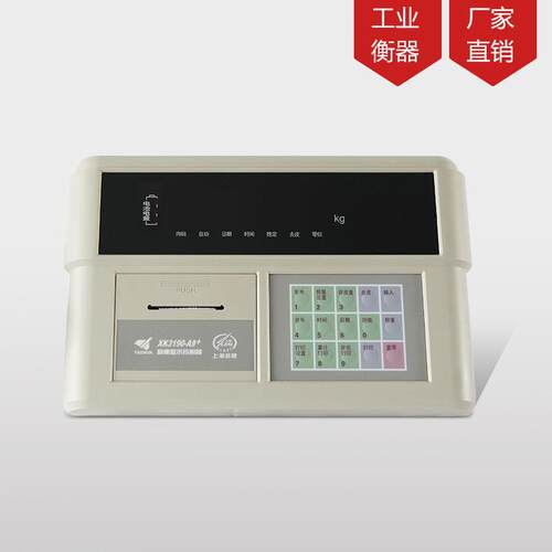 柯衡上海耀华XK190-A9P仪表地磅显示器A9打印小票仪表称重显示器