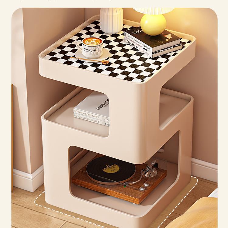 轻奢沙发边几现代简约客厅可移动茶几小桌子卧室床头柜推车置新款