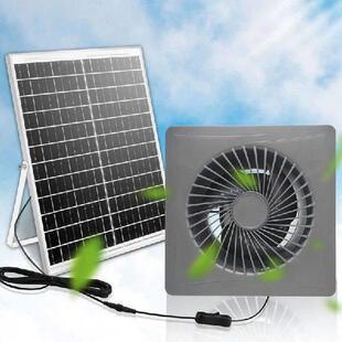 Ventilation Solar With Speed Fan High Inch Silent