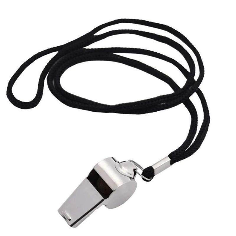 Stainless Steel Whistles Referee Sport Rugby Metal Whistle W - 实物图