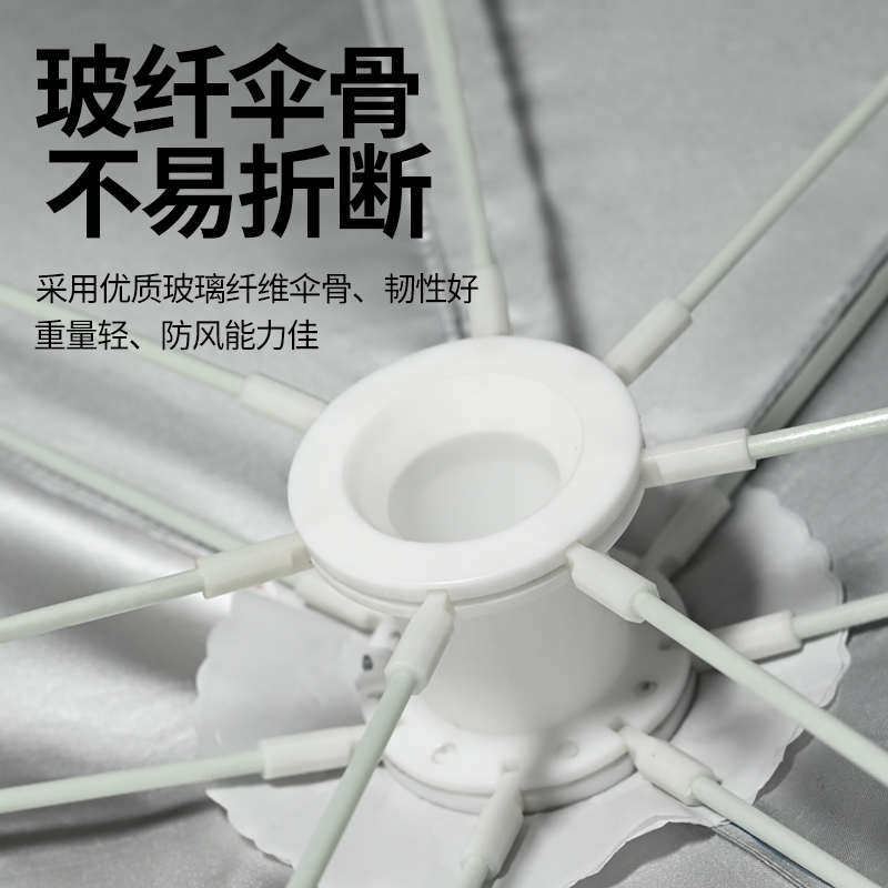 2V06遮阳伞户外便携式免搭露营天幕伞式帐篷防晒速开儿童野餐伞沙