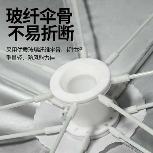 2V06遮阳伞户外便携式免搭露营天幕伞式帐篷防晒速开儿童野餐伞沙
