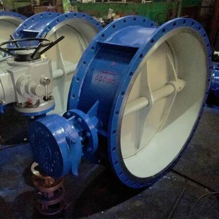 厂家直供】电动法兰蝶阀D94【2X高-10QDN证100DN125品质保双法兰