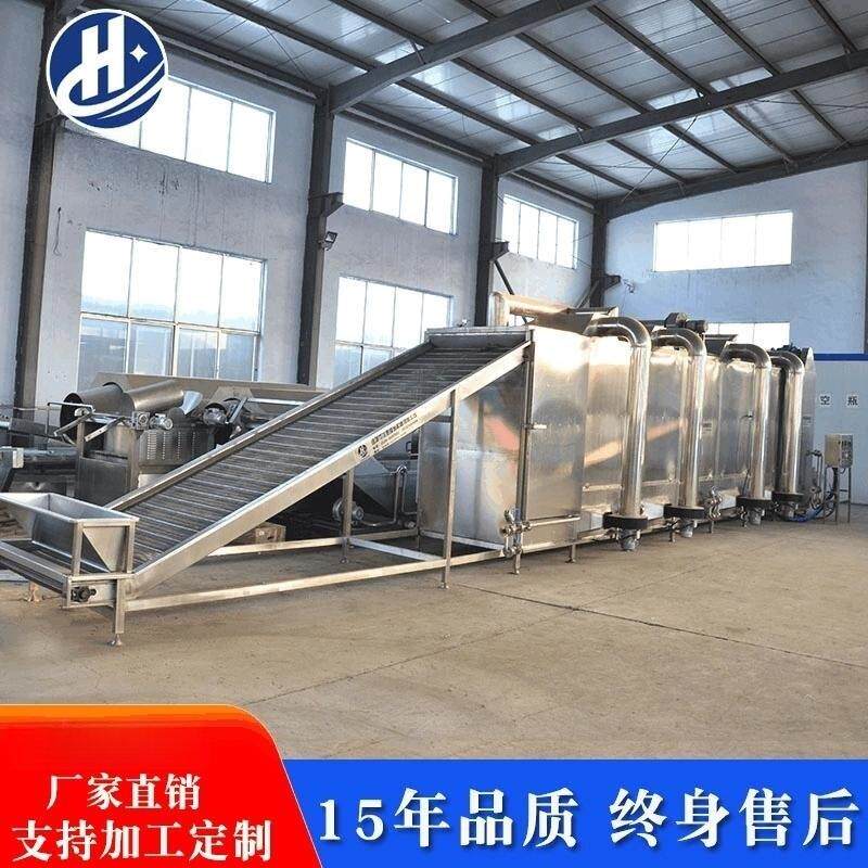 数控操作全自动风干机瓜果蔬菜烘干机轨带传送源头供应