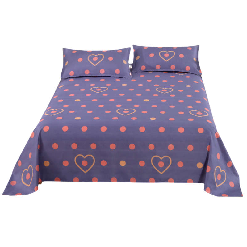 特价床单单件磨毛被单单双人学生宿舍非100%纯棉全棉床上用品炕单