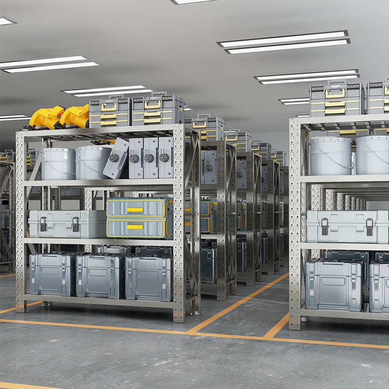 冷库库货架仓库不锈钢架车重型物专用四层厨房储储304货架多