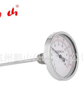 WSS401P 双金属温度计 全钢304  无厂名 厂家直销