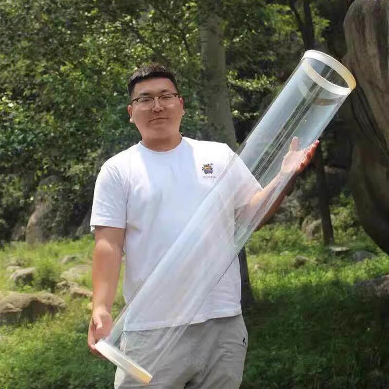 无缝调漂桶快速调漂高清透明大口径调漂筒垂钓大号加厚浮漂桶试漂