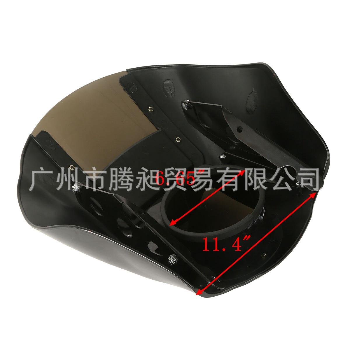 新款直销适用于哈雷摩托车改装挡风大灯罩 导流罩 哈雷XL883 1200
