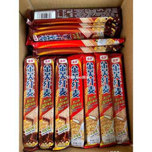 夹心谷物棒巧克力味牛奶味